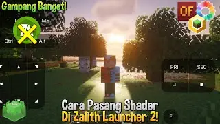 How to Install Shaders in Zalith Launcher 2! Optifine & Iris | Without ZArchiver