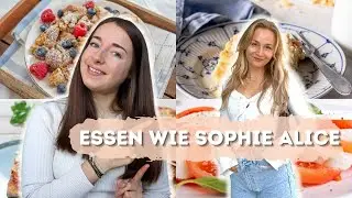 Ich esse 1 Tag wie @sophiealice0205 🍰🍕Ganz viel FOOD FREEDOM!