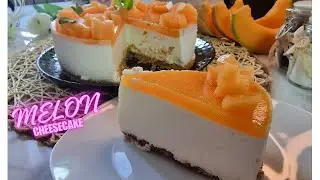 MELON CHEESECAKE..YOUR SUMMER RECIPE