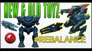 WAR ROBOTS  #1 - PROTOTYPE_STRDR LIGHT DASH BOT & DRAGOON HEAVY WEAPON TEST SERVER 3.5.0 (361)