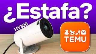 Probé el PROYECTOR más ECONÓMICO de TEMU 🤔 No es lo que Esperaba!