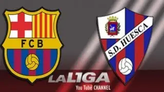 Gol de Borja Gonzalez (0-1) en FC Barcelona B - SD Huesca  - HD