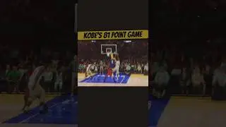 The second highest scoring game by a player #nba #kobebryant #basketball