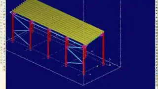 Tekla Structures Training - 022 -3D XSTEEL- PURLIN CONNECTION
