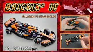 Building the TITLE WINNING 2024 McLaren MCL38 [LEGO 77251]