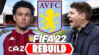 REBUILDING ASTON VILLA!! FIFA 22 Career Mode (STEVEN GERRARD IS HERE!! 😲)