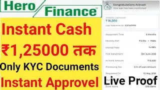 SimplyCash - Instant Personal Loan App 2020| Hero Finance Personal Loan Kaise Le