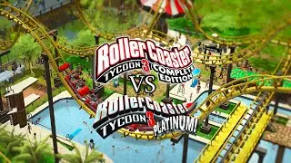 RollerCoaster Tycoon 3 Complete Edition vs Platinum / ONQC