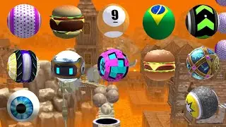 Going Balls VS Rollance Balls VS Rolling Ball Games New Race 305 | Ultimate Race Challenge!