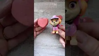 Skye's Pink Play Dough Adventure: Learning Shapes with Paw Patrol