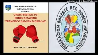 Gustavo Morillas - Presidente de la Federaci&oacute;n Sureste del Boxeo Mendocino