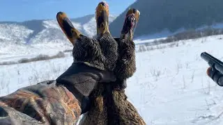 -25&deg; Karda Parlama &Ouml;rdek Avı 3 te 3 Benelli SBE 3 