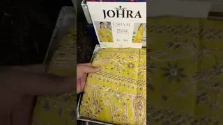 JOHRA winter Collection | Johra New Volume Eshaal | lexury Krandi Embroidered With jacquard Duppata