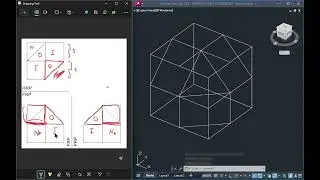 [ES1] Auxiliary Views using AutoCAD (3D Methods)