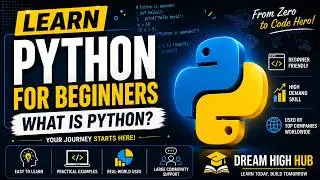 Python Tutorial for Beginners | Introduction to Python | Tutorial #1