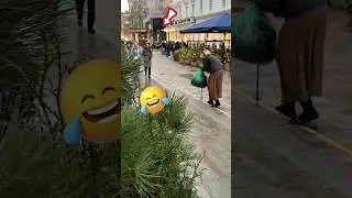 Grandma prank running 🤣🤣