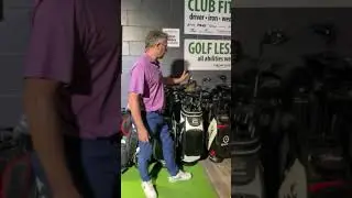 Club fitting options at Magic City Indoor Golf in Hoover, Al.