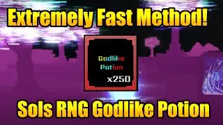 САМЫЙ БЫСТРЫЙ метод создания божественных зелий в Sol's RNG!