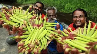 Baby corn Chicken by Daddy Arumugam and world food tube | Village food factory