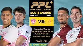 San Sebastian 2025 - Miami Padel Club Tapia/Chingotto vs Arkansas Matrix Arroyo/Rubio [English]