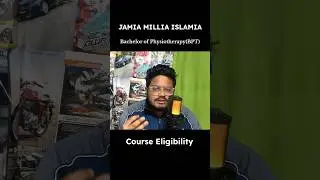 JMI BPT Course | Bachelor of Physiotherapy in Jamia Millia Islamia University