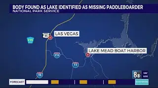 Rangers recover body at Lake Mead