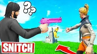 SNITCH OR DIE! *NEW* Hide & Seek Gamemode (Fortnite Creative)