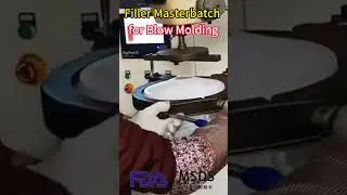 High quality sodium sulfate filled masterbatch #业务 #machine #factory #塑料 #manufacturing