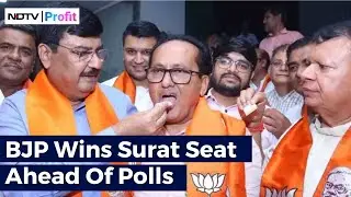 BJP Candidate Wins Surat Lok Sabha Election Unopposed As Congress Candidate Gets Disqualified