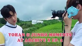 YOHAN X JUNHO Moment at Archive X Ep.2