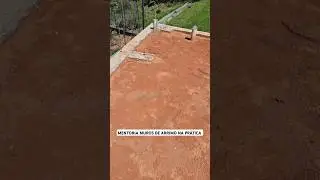 ATERRO DE MURO DE ARRIMO...NA PR&Aacute;TICA!
