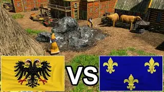 Revnak going MAX pop with the Germans! [Age of Empires 3: Definitive Edition]