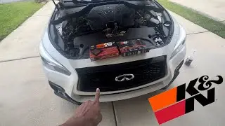 Infiniti q50 3.0t | K&N DROP IN FILTERS SOUND