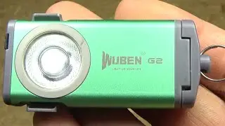 Wuben G2 Keychain Light ($16-22), A Short and Powerful Review of a Short and Powerful Light :)