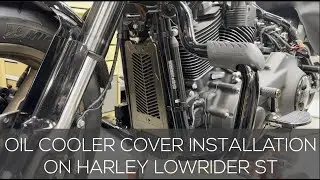Oil Cooler Protection for Harley Lowrider ST