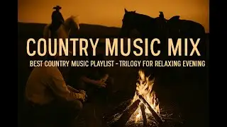 Western Sunset Mix 2025 🌾 Peaceful Country Guitar & Cowboy Chill Vibes