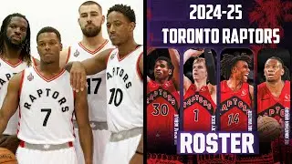 2024-25 Toronto Raptors Roster | Starting Lineups