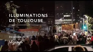 Toulouse - illuminations de Noël 2016
