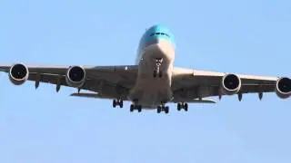 KE018 LosAngeles - Incheon KoreanAir AIRBUS A380-800 HL7622