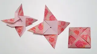 C&oacute;mo hacer un SOBRE MENKO de papel ✅| Origami PASO A PASO