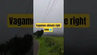 vagamon climate right now🥶 #travel #creatingstoriestogether #indianexplorers #reels #love