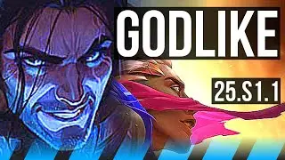 SYLAS vs EKKO (MID) | 14/3/7, Godlike | NA Master | 25.S1.1