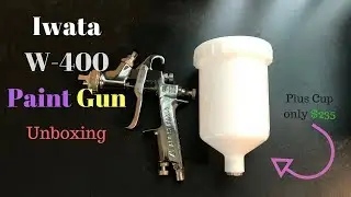 Iwata W-400 (1.4mm Nozzle) with 600ml Cup Unboxing/Review