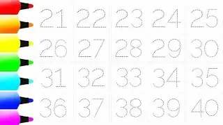 Counting 21 To 40 | Counting 1 To 100 | 1 Se 20 Tak Ginti | 1 Se 100 tak ginti | 1 To 20 Spelling 