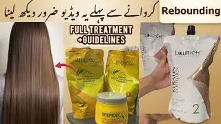 Hair Keratin Rebonding Review | Bremod & Lourich Step by Step Guide @Mahrozmakeup 