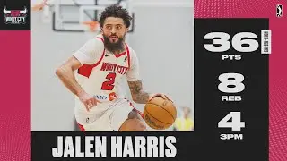 Jalen Harris Erupts For A Career-High 36 PTS Against Motor City Cruise!