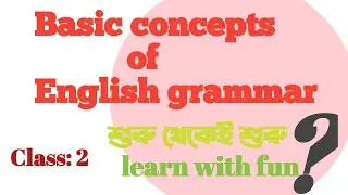 Basic English grammar। class-2। kinds of noun। primary, BCS Basic English grammar