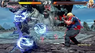 TEKKEN 7 (PS4) Bob Vs Master Raven (1080p 60fps)