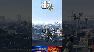 Insane GTA 5 Stunts That Break Physics! Part 149 #gta5 #gta #shorts