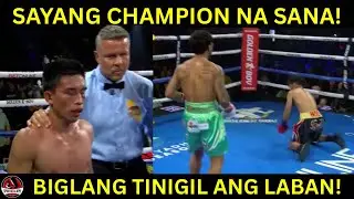 SAYANG Unified World Champion na sana si Vayson! Biglang TINIGIL ang Laban sa Round 7!